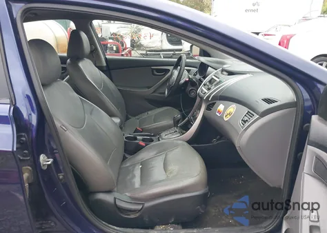 2013 Hyundai Elantra Limited from USA, damaged, VIN 5NPDH4AE9DH306263